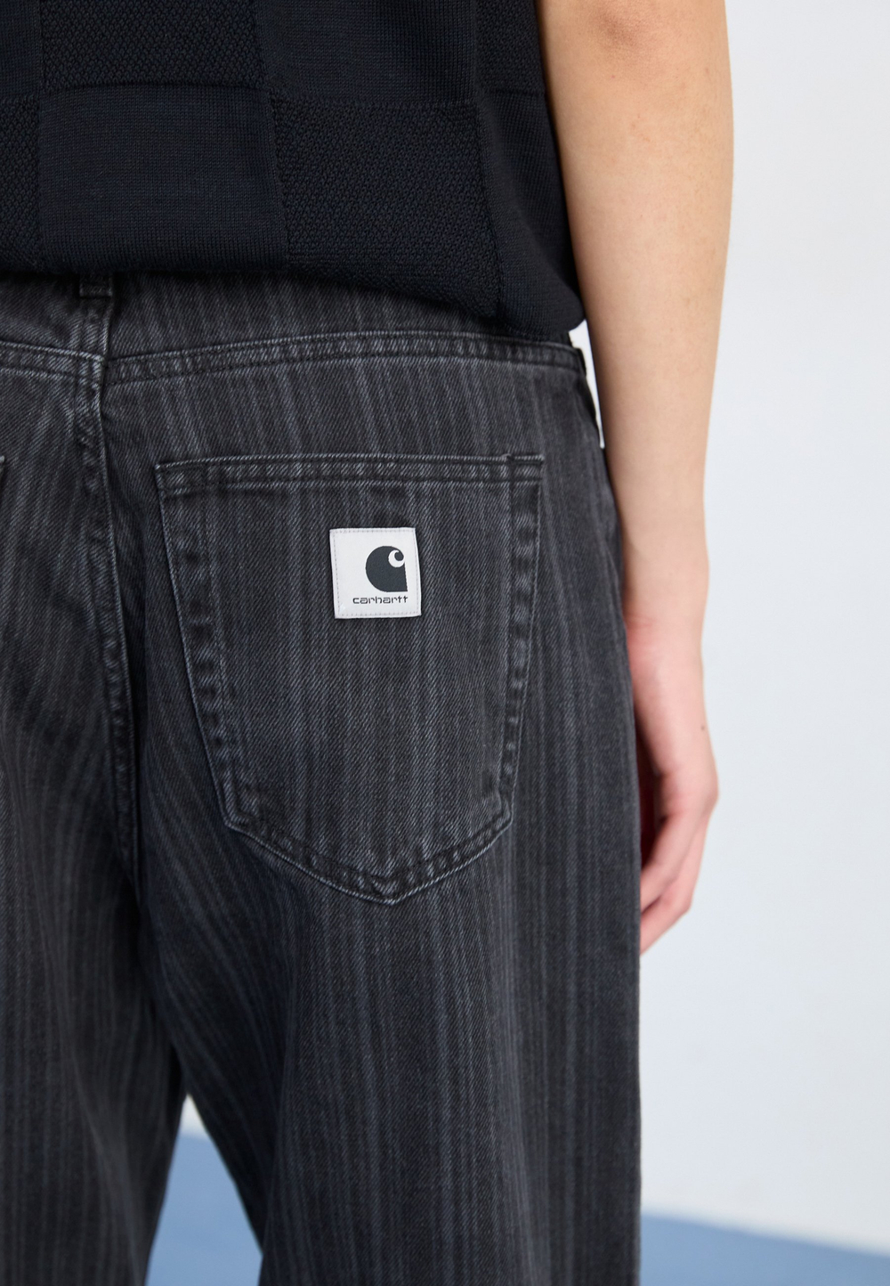 Carhartt WIP RYLAN  - Прямые джинсы - Чёрный