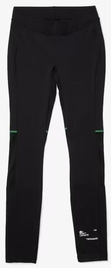 Мужские теннисные штаны Lacoste Men's SPORT Leggings - черный
