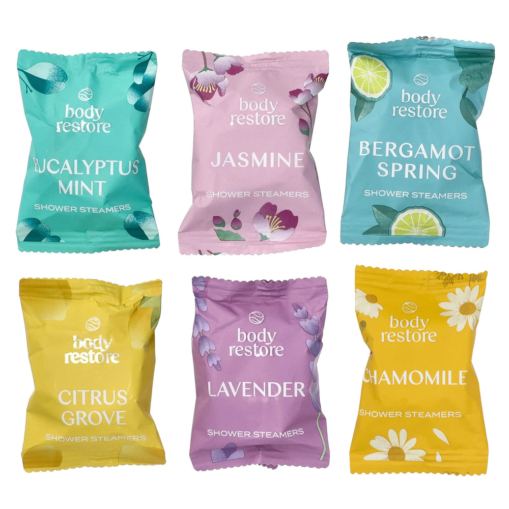 Body Restore, Отпариватели для душа, Reset, 6 таблеток, 5,3 унции