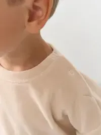 Джемпер из велюра "Крем-брюле" 0+