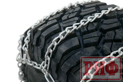 Цепи противоскольжения РИФ 4х4 "лесенка" 25 мм, 325/60R20, 35x12.5R17 (к-т 2 шт.)