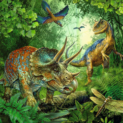 Ravensburger - Очарование с динозаврами 3х49 шт. 093175 / артикул   093175  / GTIN 4005556093175