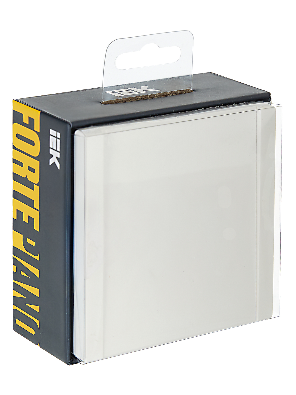 FORTE&PIANO Выключатель 1-клавишный 10А FP201 белый IEK