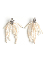 Серьги "Bunches" из жемчуга Silver