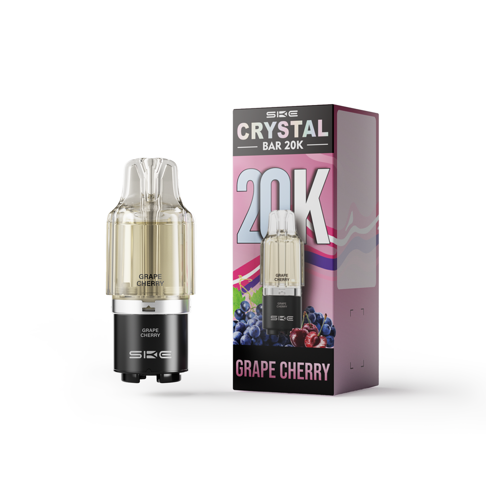 SKE Crystal Bar 20000 POD - Grape Cherry (5% nic)