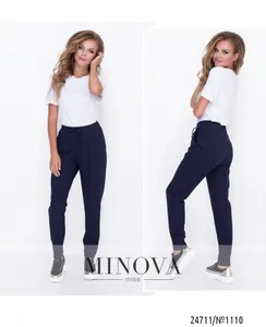 Брюки 1110-синий Minova