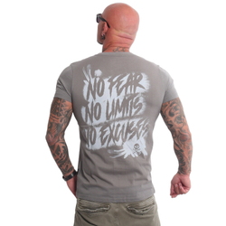 Футболка YAKUZA NO LIMITS T-Shirt Steel Grey