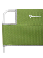 Стул туристический со спинкой Nisus СР-400.19с (ст.труба д19) Green (T-N-TC-400.19s-G)