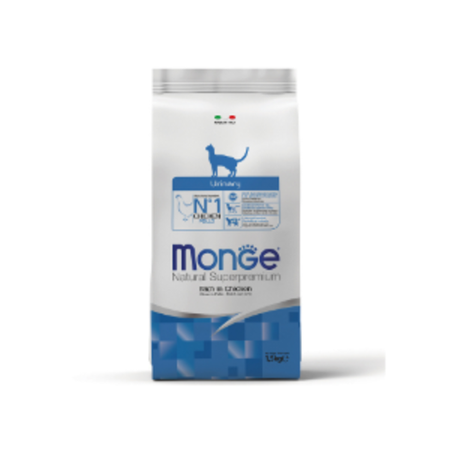 Сухой корм Monge Cat Daily Line Urinary для кошек, для профилактики МКБ, с курицей 1,5 кг