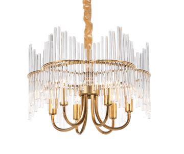 5451P/6 PT BRS (1) Люстра (NW)