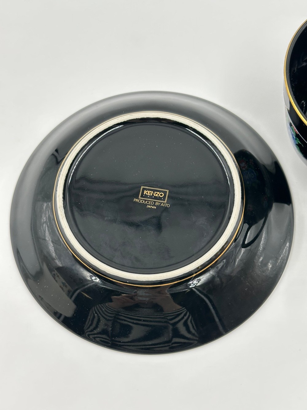 Чайная пара Kenzo чёрная