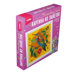 Картина из пайеток 20*20см "Птица" (Lori)