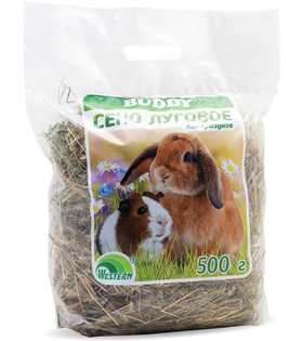 Сено луговое Бадди 500гр.
