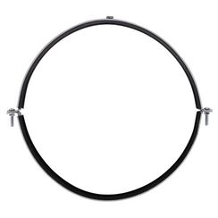 Хомут для воздуховода SHUFT с резиновым профилем 315мм (гайка)