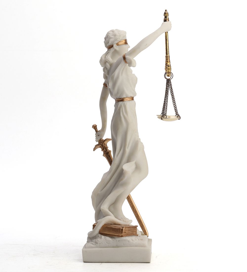 Veronese WS-556/ 4 Статуэтка «Фемида - богиня правосудия»