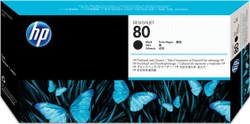 Картридж струйный черный 1 шт HP 80 C4820A