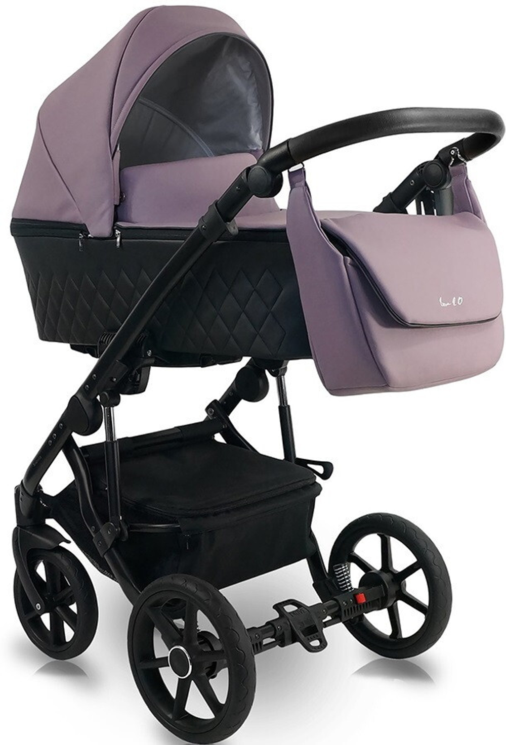 Детская коляска Bexa Line Eco 2 в 1 L 104 т.пудра кожа