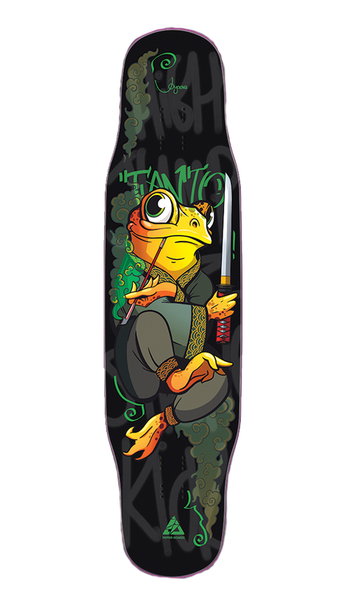 Дека лонгборд Pepper Boards - Tanto Japan Black