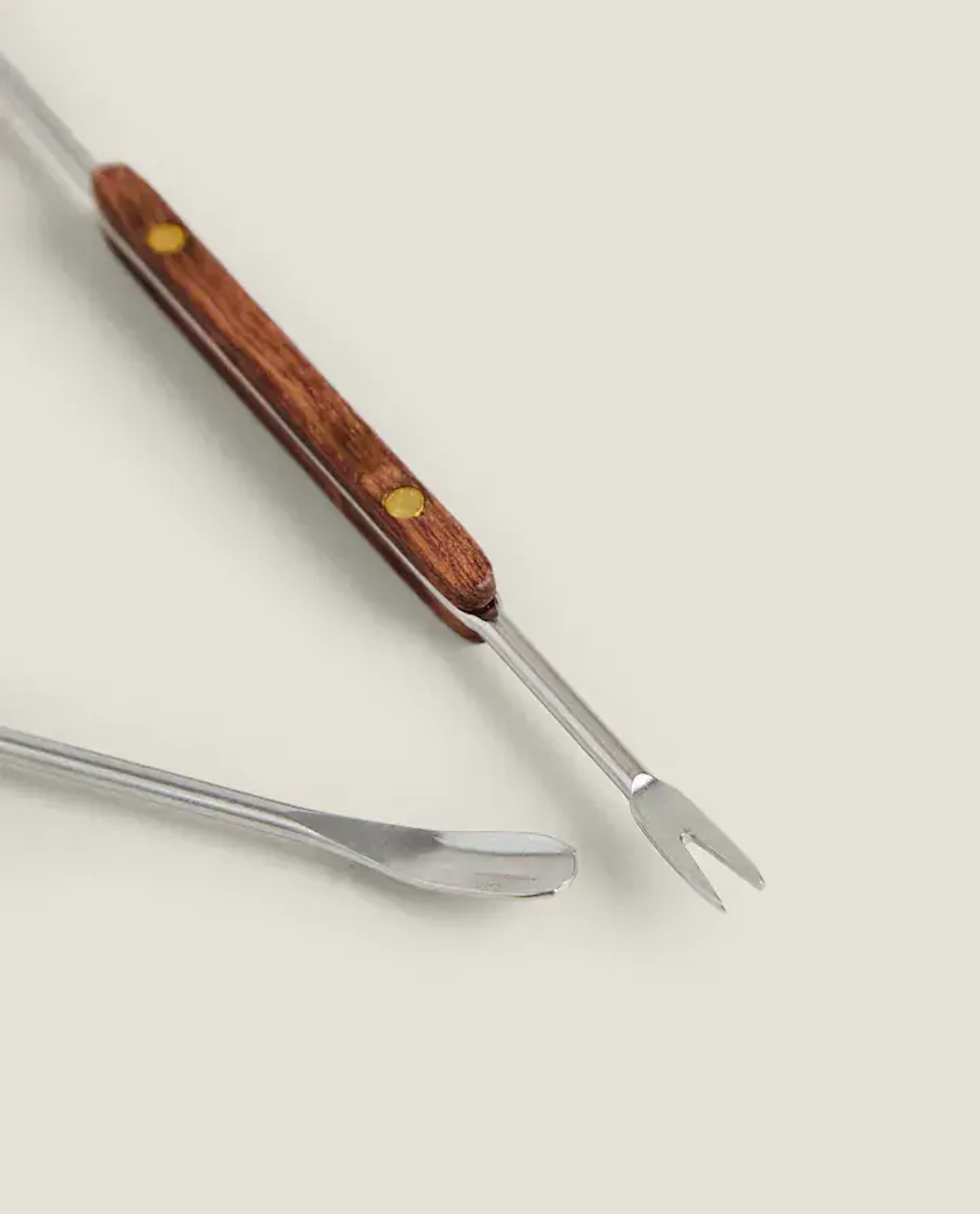 ZARA HOME НАБОР ВИЛОК ДЛЯ ОМАРОВ (НАБОР ИЗ 4 ПРЕДМЕТОВ), КОРИЧНЕВЫЙ