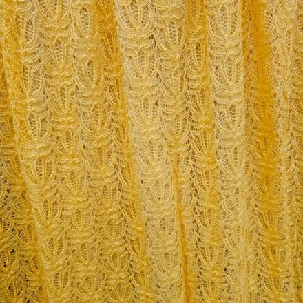 Плед Амариллис Rene Real шафран 110x170 см