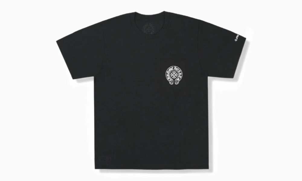 Chrome Hearts Horse Shoe Logo Pocket T-Shirt "Black"