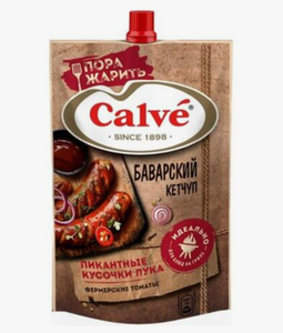 КЕТЧУП CALVE БАВАРСКИЙ 350ГР