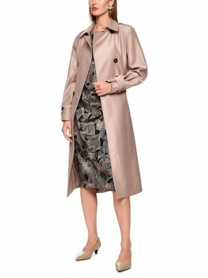 Marc Cain Плащ двубортный с поясом