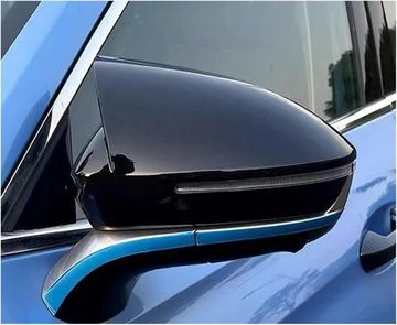 Накладки на зеркала M style Chery Arrizo 8 2022-2024 чёрный глянец