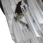 Люстра Odeon 6 black/clear