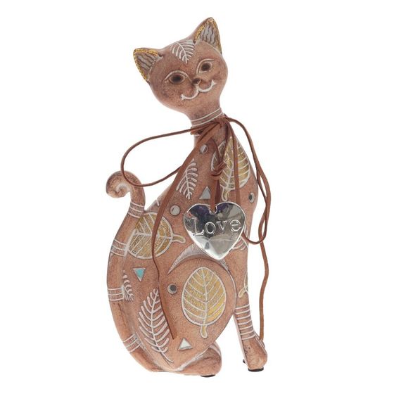 Фигурка декоративная &quot;Кошка&quot;, Д10 Ш4 В22,5 см