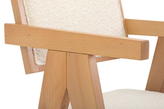 Кресло Дэвид (бук/Светлый дуб б/т/)
