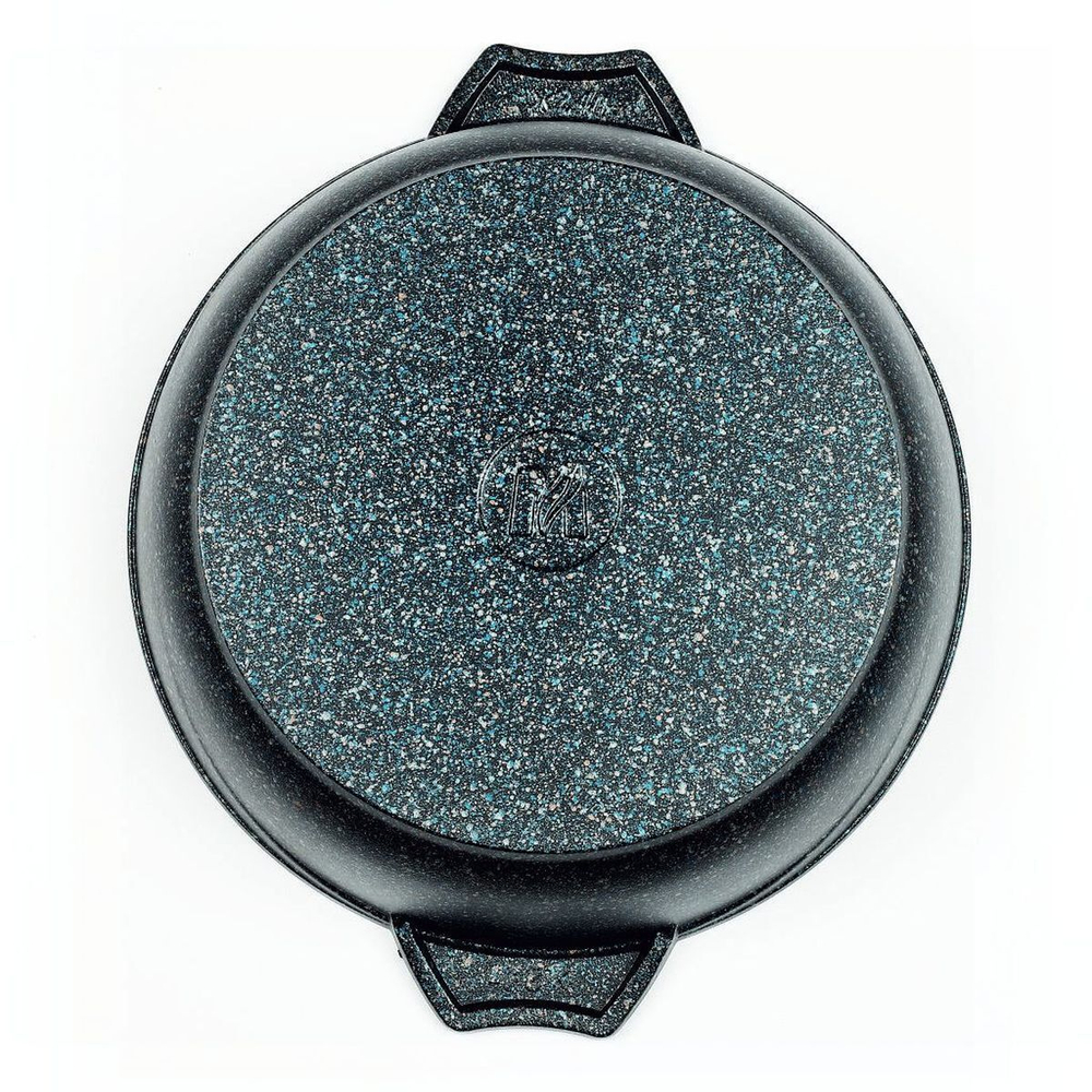 Жаровня алюминий, 26 см, антиприг, Мечта, Гранит star, сер, 33803, с крыш