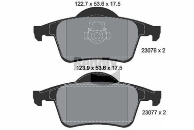 BENDIX Braking - BPD1910-BEN - Brake Pad Set, disc brake