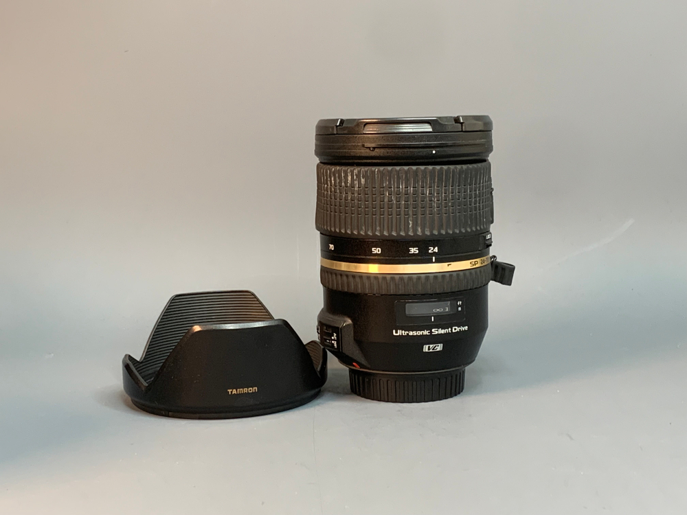 Tamron SP 24-70mm 2.8 Di VC USD Canon EF, резинки растянуты