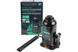 Домкрат RF-T92004EURO бутылочный 20т низкопрофильный (высота подхвата - 235мм, высота подъема - 445мм, ход штока - 210мм) ROCKFORCE
