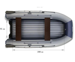 Лодка ПВХ ФЛАГМАН DK 450 JET