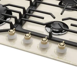 Встраиваемая газовая варочная панель Kuppersberg FG 601 C Bronze