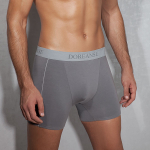 Боксеры средней длины из хлопково-модальной ткани Doreanse Elegant (Размер: L) (Цвет: серый)