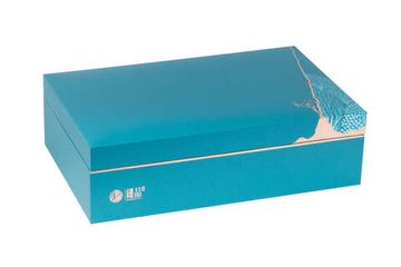 Подарочная упаковка с баночками для рассыпного чая «Чаепитие у моря»