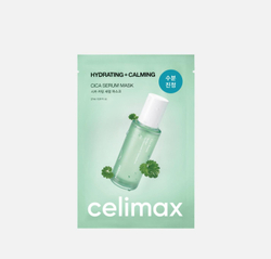 Celimax Hydrating+Calming Cica Serum Mask успокаивающая маска с экстрактом центеллы