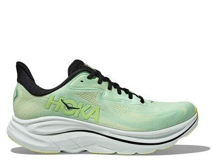 Кроссовки для бега мужские Hoka Clifton 10 Зеленo-Черные