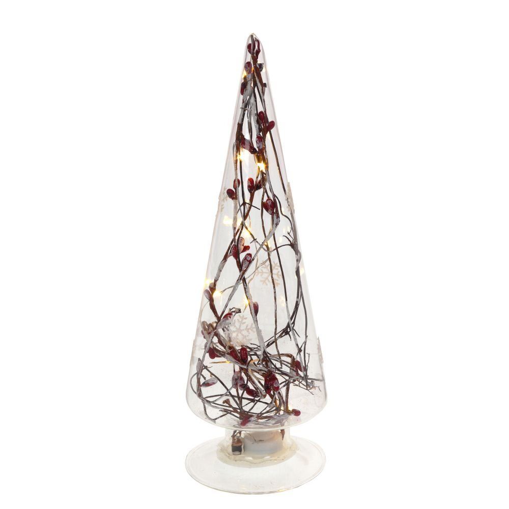 GAEM Изделие декоративное с подсветкой “Ёлка”, L8 W8 H25 см, (2хCR2032), 2в.