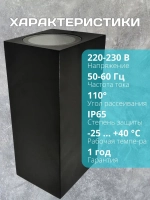 Светильник уличный фасадный настенный на дом двусторонний 220в ip65