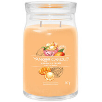 Yankee Candle Mango Ice Cream Signature Candle (mango ice cream) 567.0g