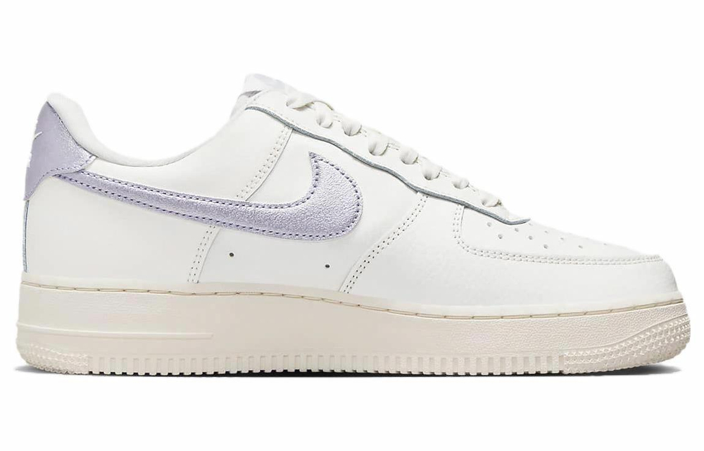 Кроссовки Nike Air Force 1 Low '07 "Metallic Purple" (Женская размерная сетка)
