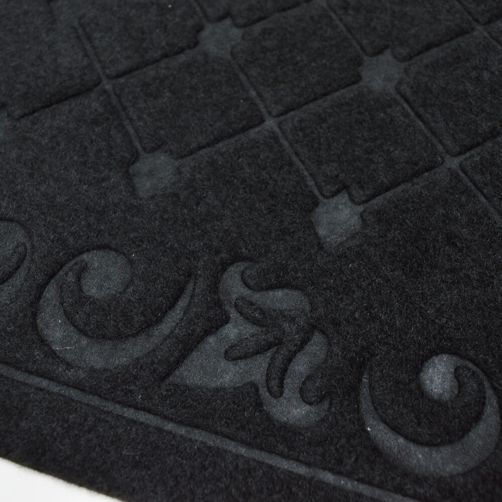 Коврик 45*75см влаговпитывающий "Ruter", черный