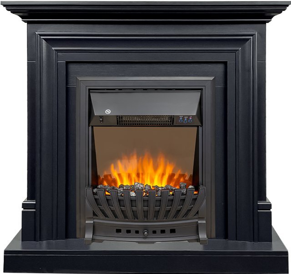 Каминокомплект Bradford - Серый графит с очагом Aspen Black