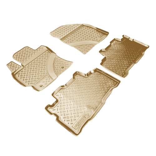 Ковры в салон Norplast/Unidec для Toyota Verso в кузове AR2 (2009-)Полиуретан,Бежевый, арт.NPL-Po-88-80-B