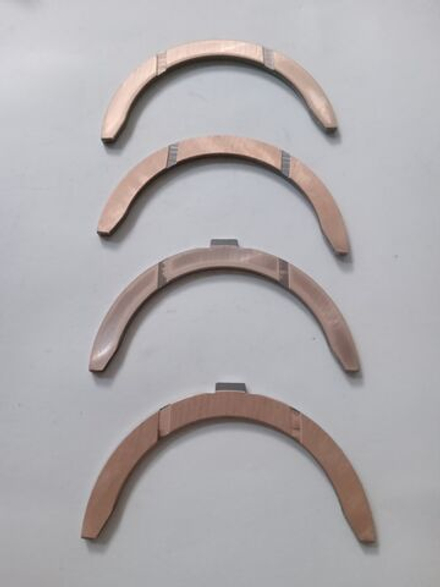 Полукольца к/вала мед. Р0 (г.Дмитровоград) из 4-х 325.05-1000128-Р0