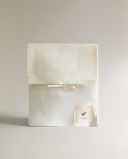 Комплект постельного белья Zara Home, 75х100 см, хлопок 100%, однотонный, 8610/499